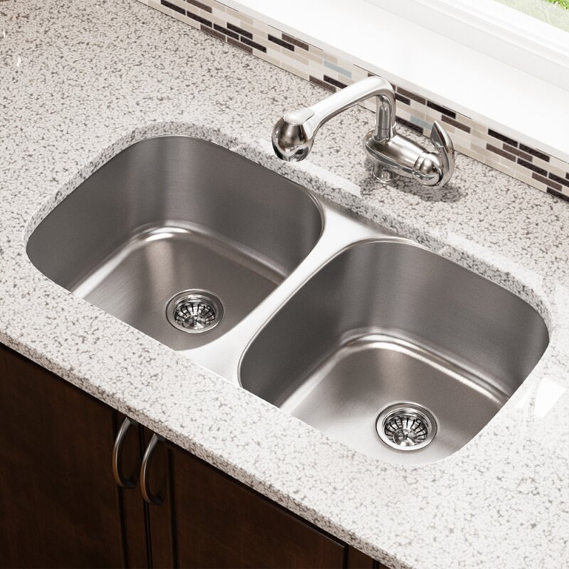 27 undermount stainless steel kitchen sink