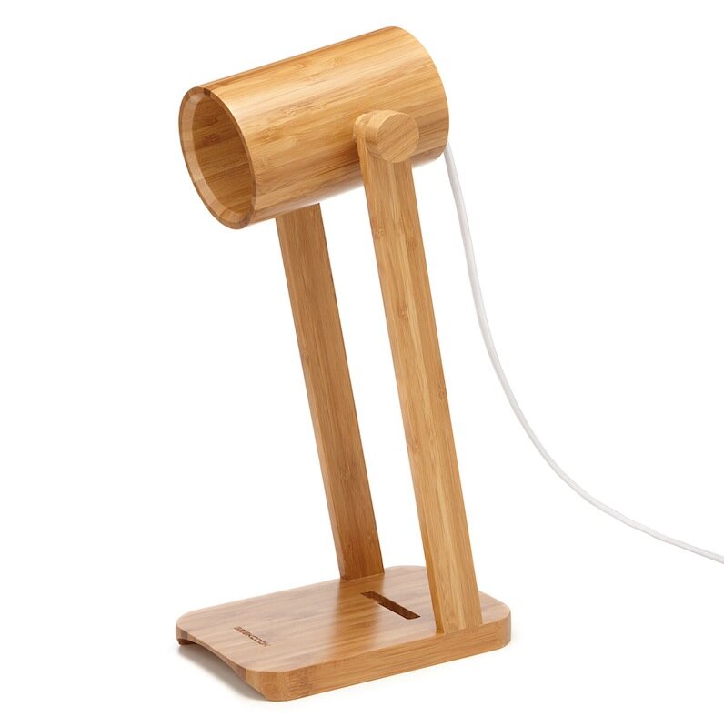 bamboo bedside lamp