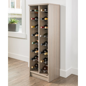 32 Bottle Floor Wine Bottle Rack by Stow Wine Hub