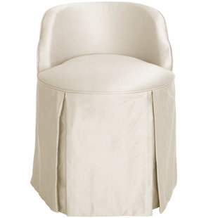 White Fuzzy Vanity Chair Wayfair Quickview