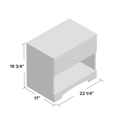 Step One 1-Drawer Nightstand