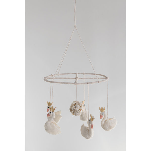 wool felt mobile