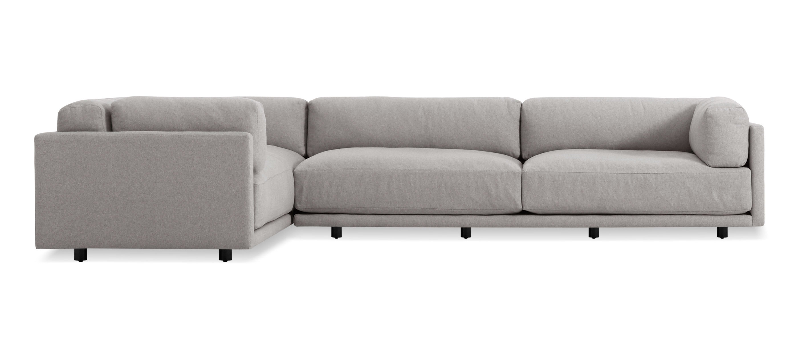 Blu Dot Sunday Right L Sectional Sofa Couch Wayfair Blu Dot Sunday Right L Sectional Sofa