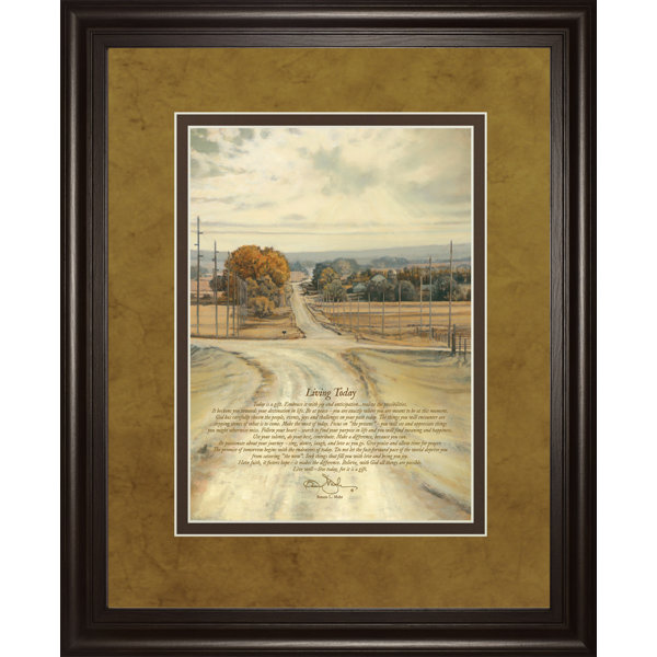 Living Life Bonnie Mohr Quote Magnificent Classyartwholesalers Living Todaybonnie Mohr Framed Painting Living Life Bonnie Mohr Quote Enchanting Classyartwholesalers Living Todaybonnie Mohr Framed Painting