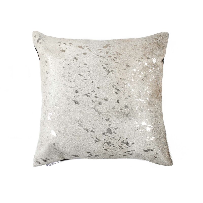 Mercer41 Verdi Cowhide Throw Pillow Wayfair