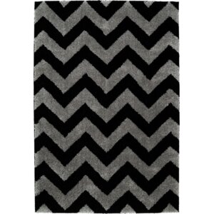 Ava Black/Gray Area Rug