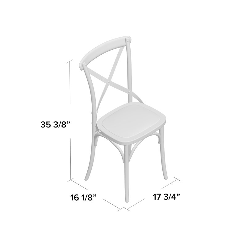 Blakemore Vintage Style Stacking Patio Dining Chair Reviews