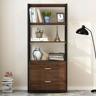 Forest Park Standard Bookcase By 17 Stories