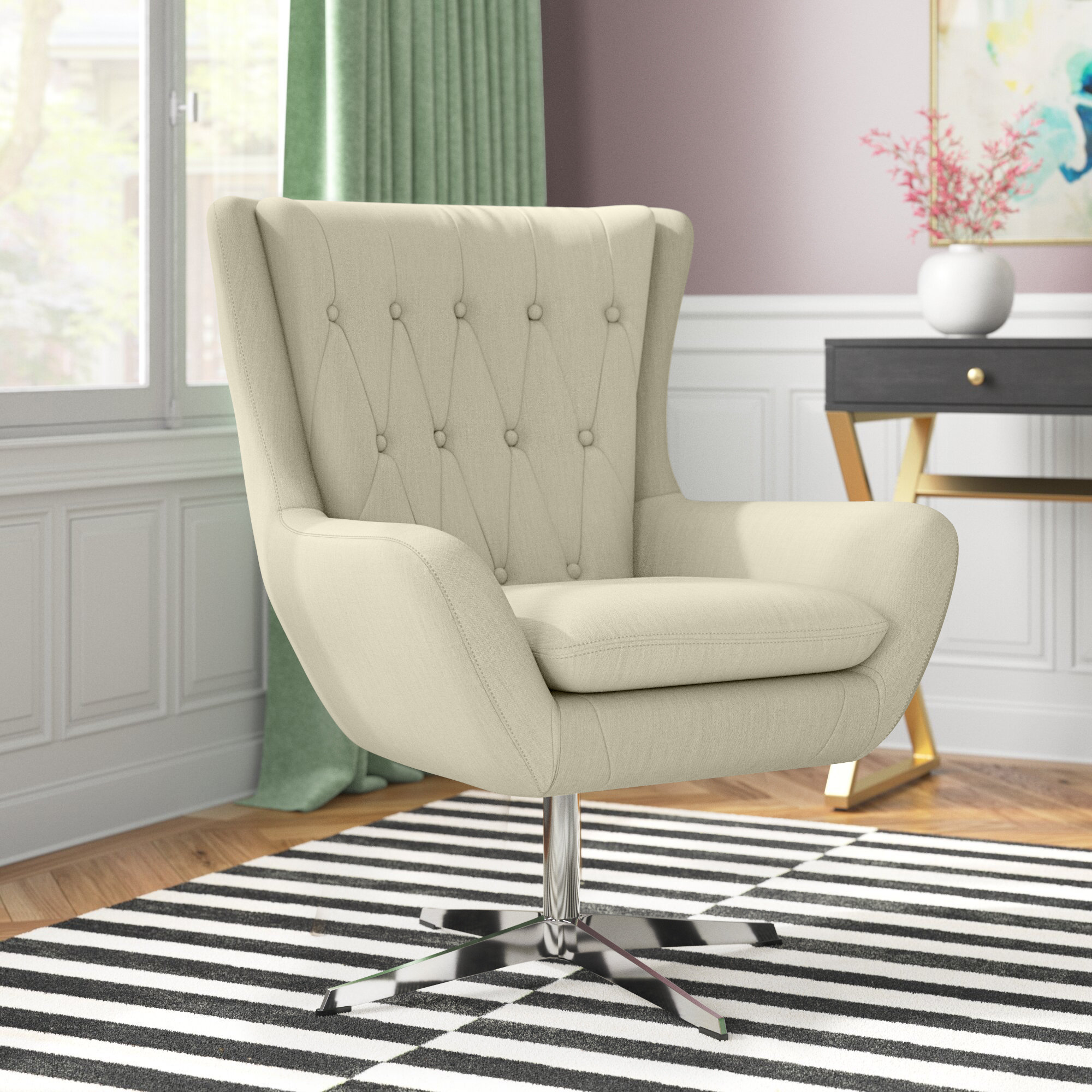 harlow swivel chair