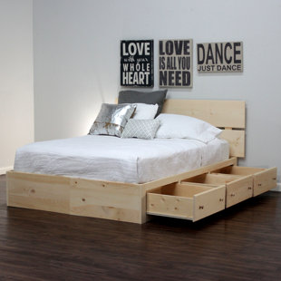 Storage Included Unfinished Beds You Ll Love In 2020 Wayfair