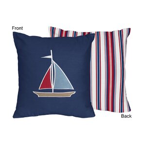 Nautical Nights Cotton Throw Pillow