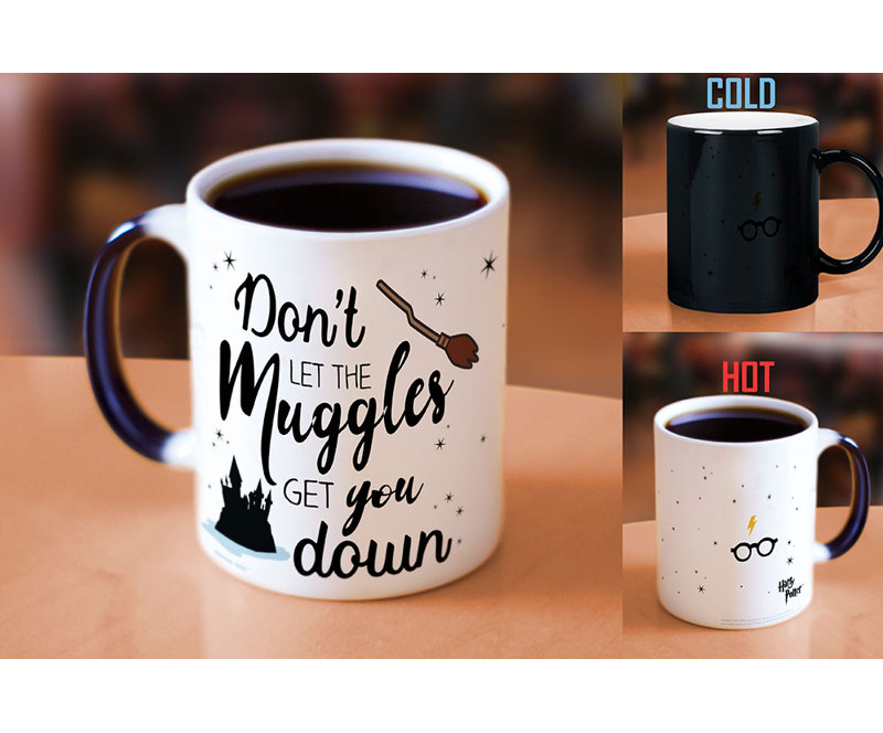 Down Heat Reveal Ceramic Coffee Mug 