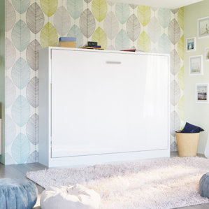 Spazio Full Wall Configuration Murphy Bed without Table by Multimo