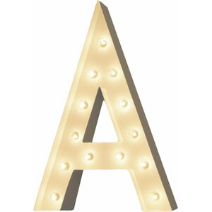 Letter 13-Light Outdoor Marquee Light