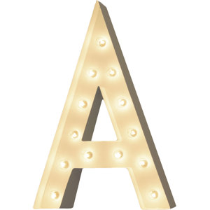 Letter 13-Light Outdoor Marquee Light