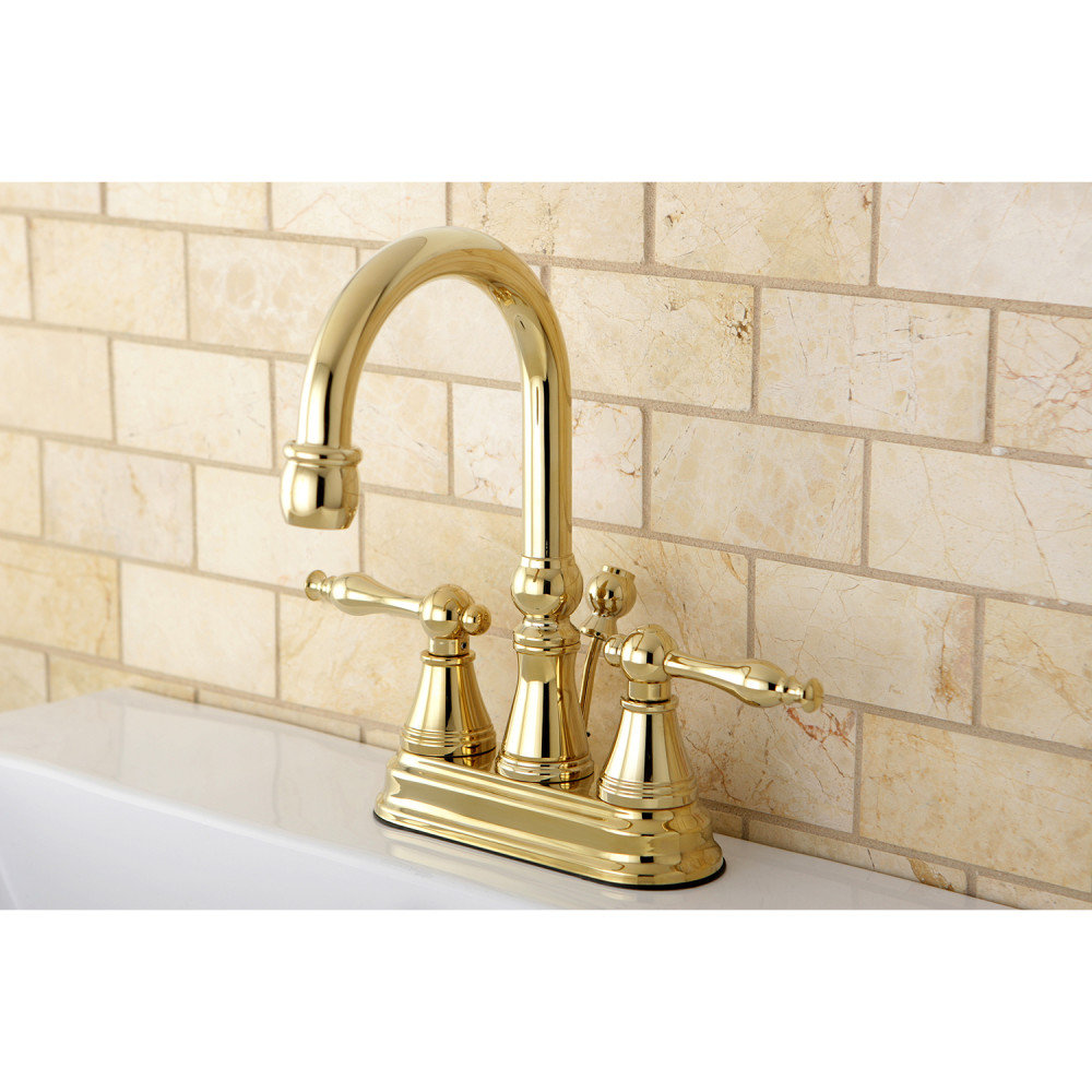 Kingston Brass Naples Centerset Bathroom Faucet & Reviews Wayfair