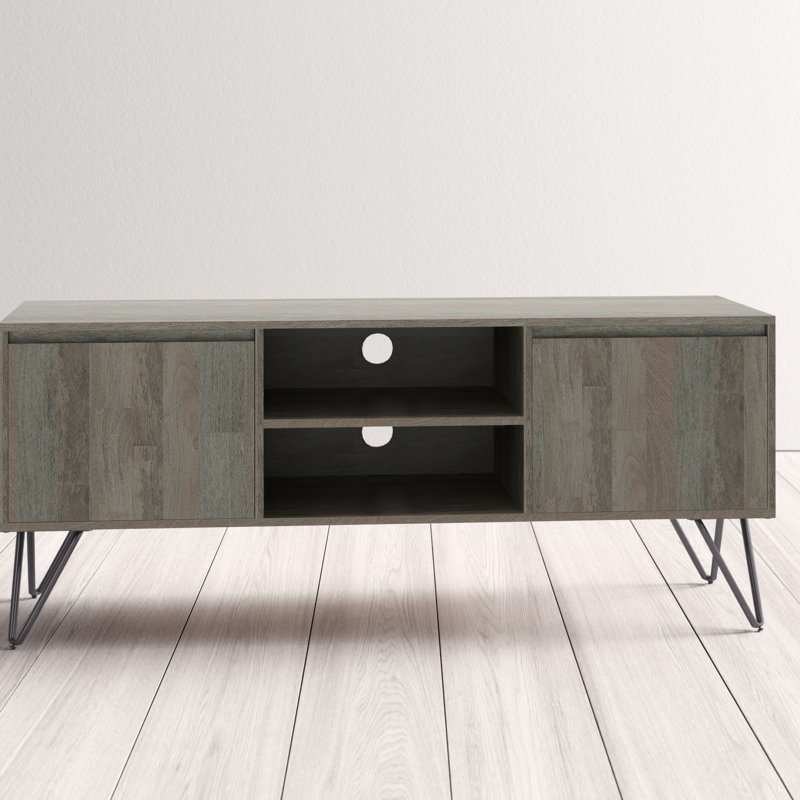 Claudia Solid Wood Tv Stand For Tvs Up To 65