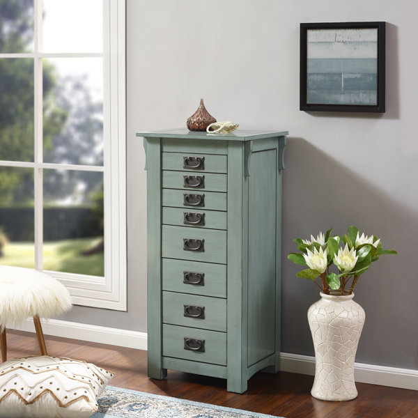 Mara Free Standing Jewelry Armoire With Mirror Reviews Birch Lane Fortunately, wardrobes are some of the easiest furniture to build. mara free standing jewelry armoire with mirror