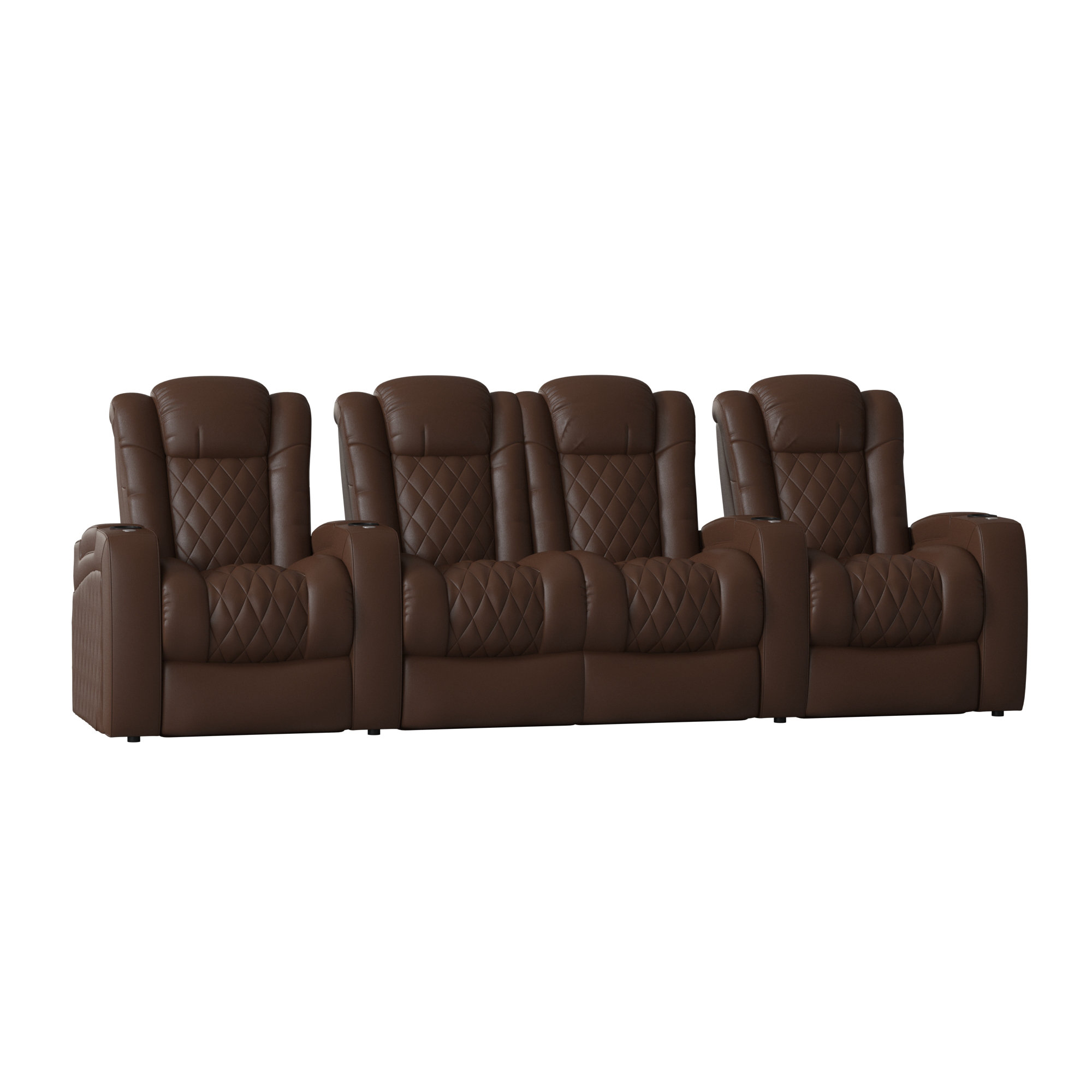 Red Barrel Studio Continental Hr Series Home Theatre Recliner Row