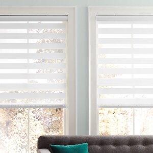 Dual Layered Sheer Horizontal/Venetian Blind