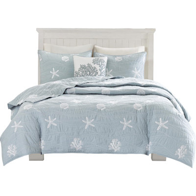 Harbor House Seaside Coverlet Set Size Fullqueen