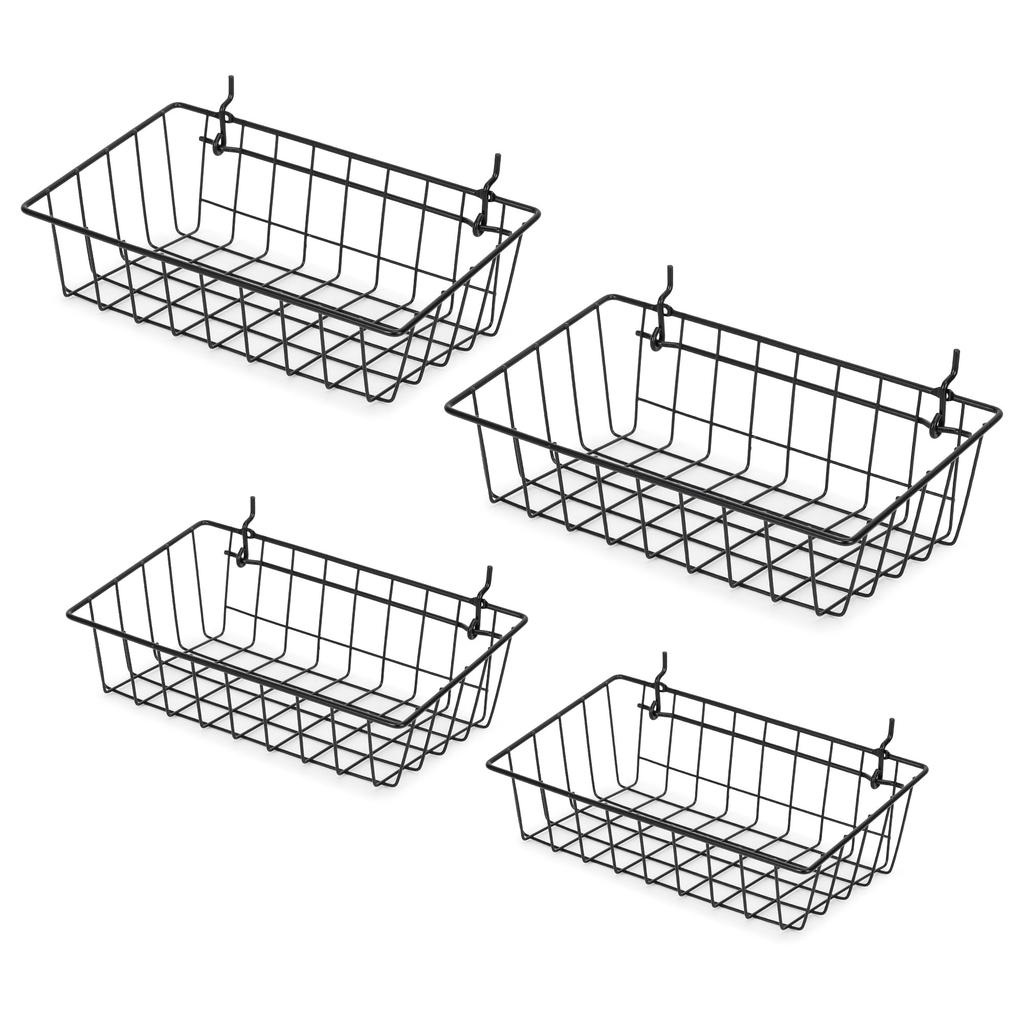 WFX Utility™ 4 Piece Pegboard Bins & Baskets Wayfair