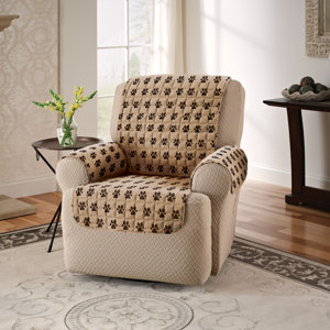 Box Cushion Recliner Slipcover