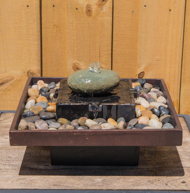 Wildon Home ® Concrete Tranquil Indoor Table Fountain & Reviews ... Wildon Home ® Concrete Tranquil Indoor Table Fountain & Reviews ...