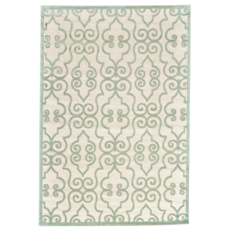 Robicheaux Cream Light Green Area Rug Reviews Birch Lane Robicheaux Cream Light Green Area Rug