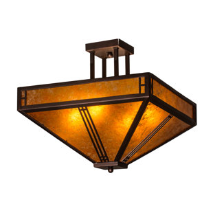 Best Yoshida 4-Light Outdoor Flush Mount By Loon Peak Outdoor Lighting Yoshida 4-Light Outdoor Flush Mount By Loon Peak Outdoor Lighting