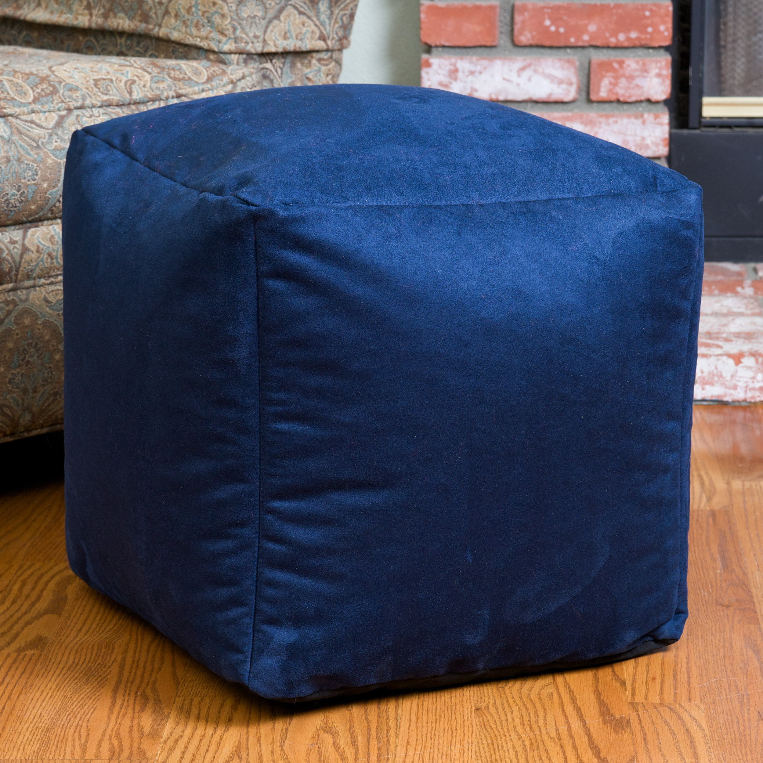 Home Loft Concepts Whitney Bean Bag Cube Ottoman Reviews Wayfair