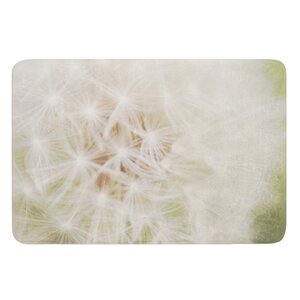 Dandelion by Catherine McDonald Bath Mat