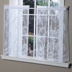 Valmer Lace Rod Pocket Tier Curtain