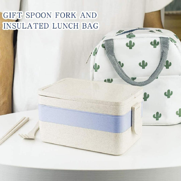 Microwave Lunch Box For Kids Food safe Storage Container Japanese Wheat Straw Microwave Lunch Box For Kids Food safe Storage Container Japanese Wheat Straw