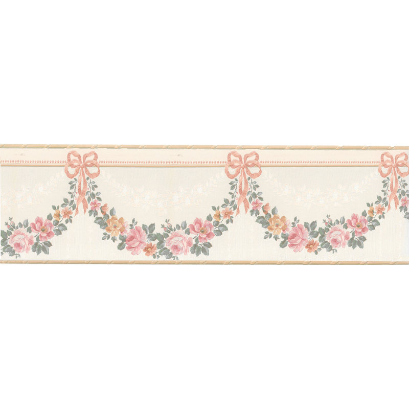 August Grove Dolcie Flowers Ingarland 15 L X 5 25 W Wallpaper