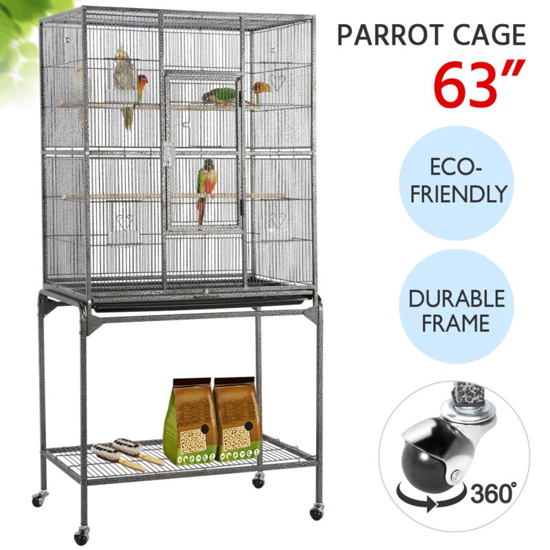 budgie cage on wheels