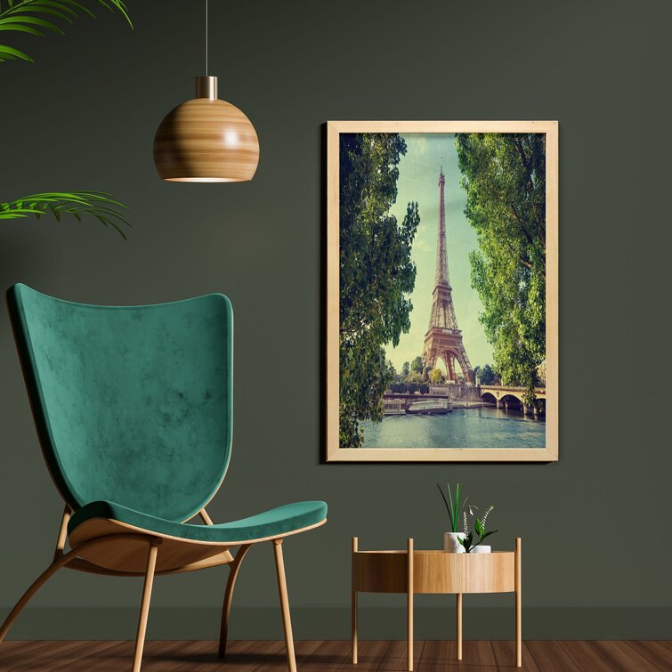 Urban Modern Art Landmarks and Architecture Eiffel Tower Print Paris Wall Art Paris Gifts