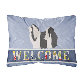 The Holiday Aisle Gaviota Belgian Tervuren Christmas Indoor Outdoor Throw Pillow Wayfair