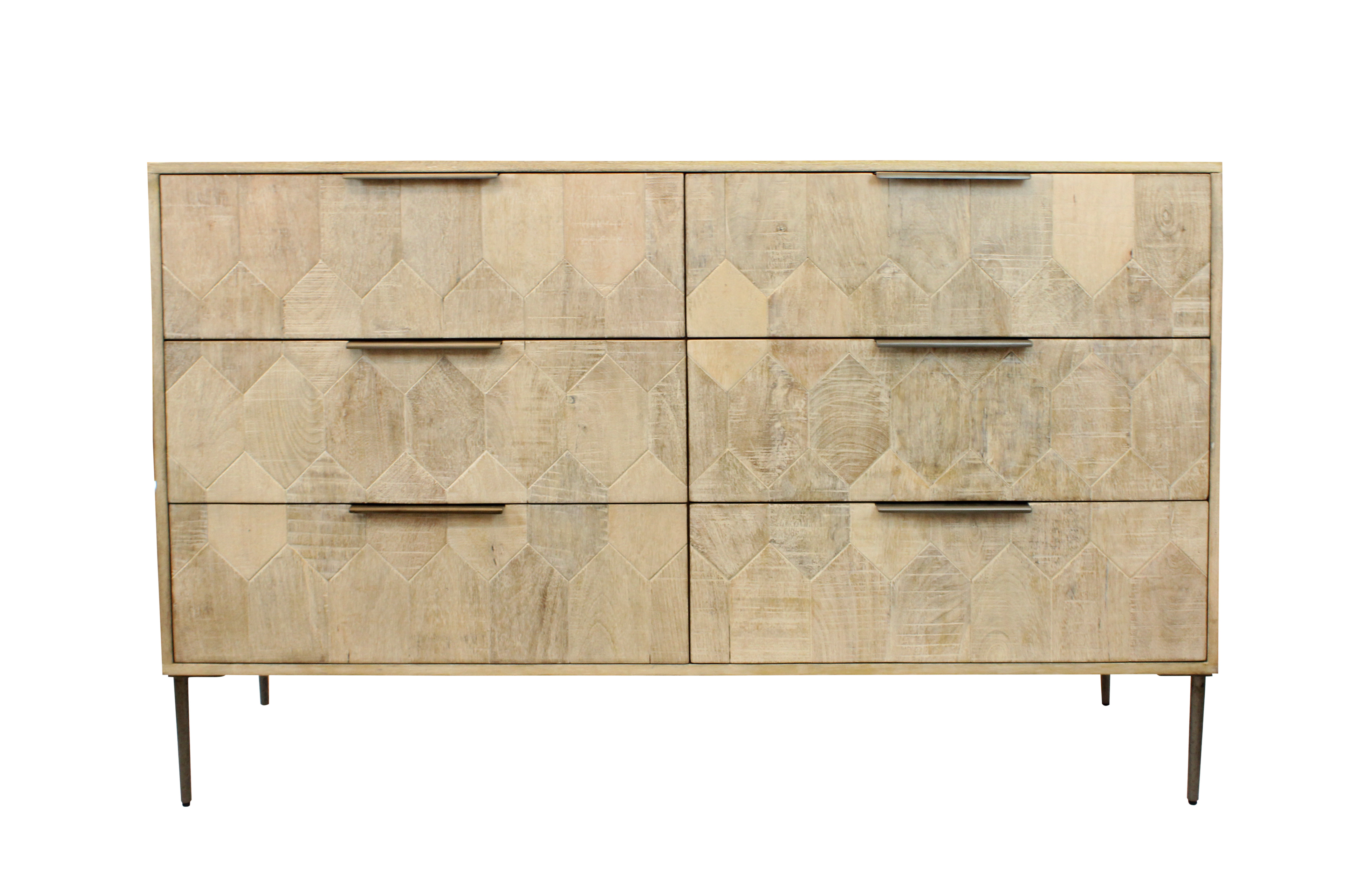 Foundry Select Hudgins 6 Drawer Double Dresser Wayfair