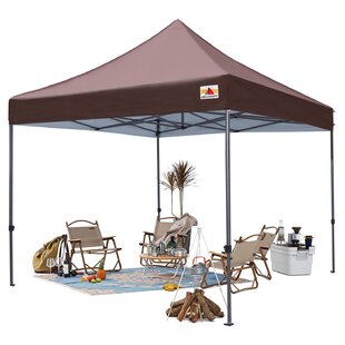 ALEKO Instant Pop Up Beach Tent Sun Shade Canopy Camping Fishing Portable Cabana 
