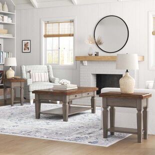 Bonas 3 Piece Coffee Table Set by Sand & Stable™