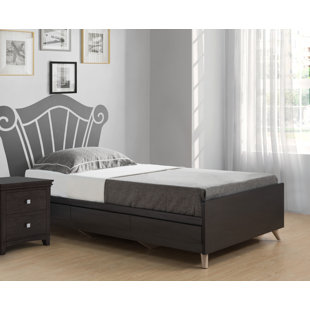 Uribe Twin Platform Bed with Drawer by Brayden Studio