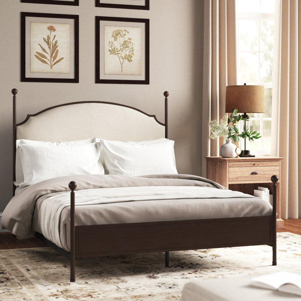 Three Posts™ Ackerman Upholstered Bed & Reviews | Wayfair