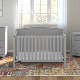 graco pebble grey crib