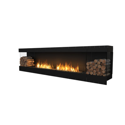 Flex122 Bay Wall Mounted Bio Ethanol Fireplace Insert Ecosmart Fire