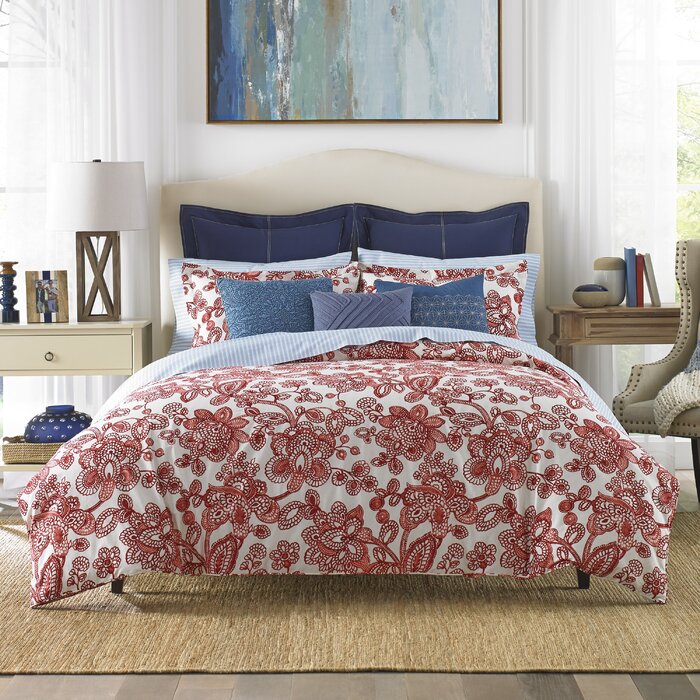 Tommy Hilfiger Aquinnah Floral 100 Cotton Comforter Set Wayfair