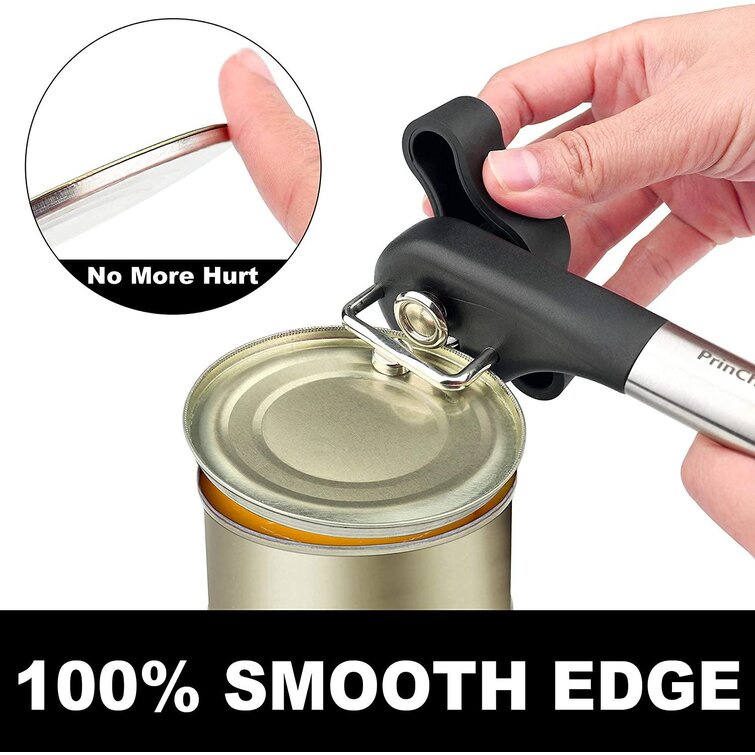 PREMIUM CAN OPENER Stainless Steel Heavy Duty Blades Strong Professional Chef