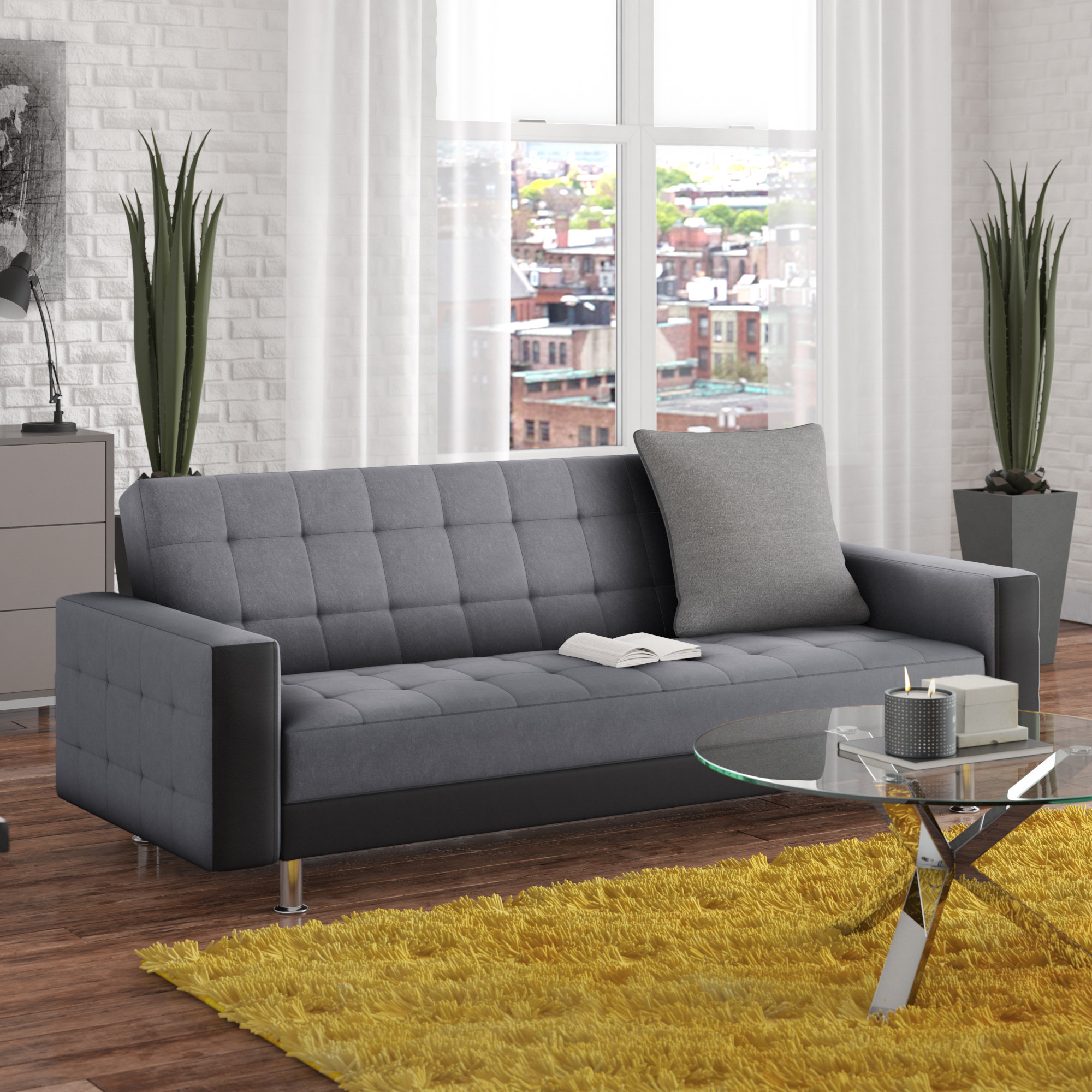 Leader Lifestyle Ruben 3 Seater Clic Clac Sofa Bed Reviews Leader Lifestyle Ruben 3 Seater Clic Clac Sofa Bed Reviews Wayfair Co Uk