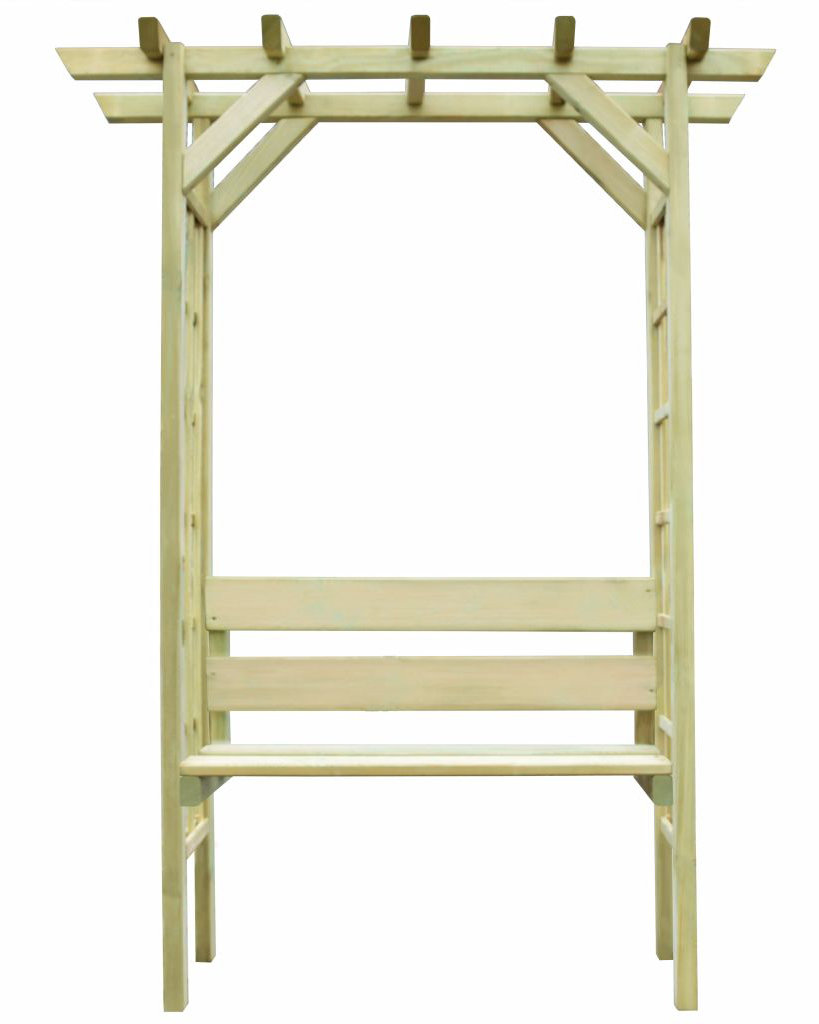 Garden Impregnated Pinewood 0.5 x 1.5m Pergola