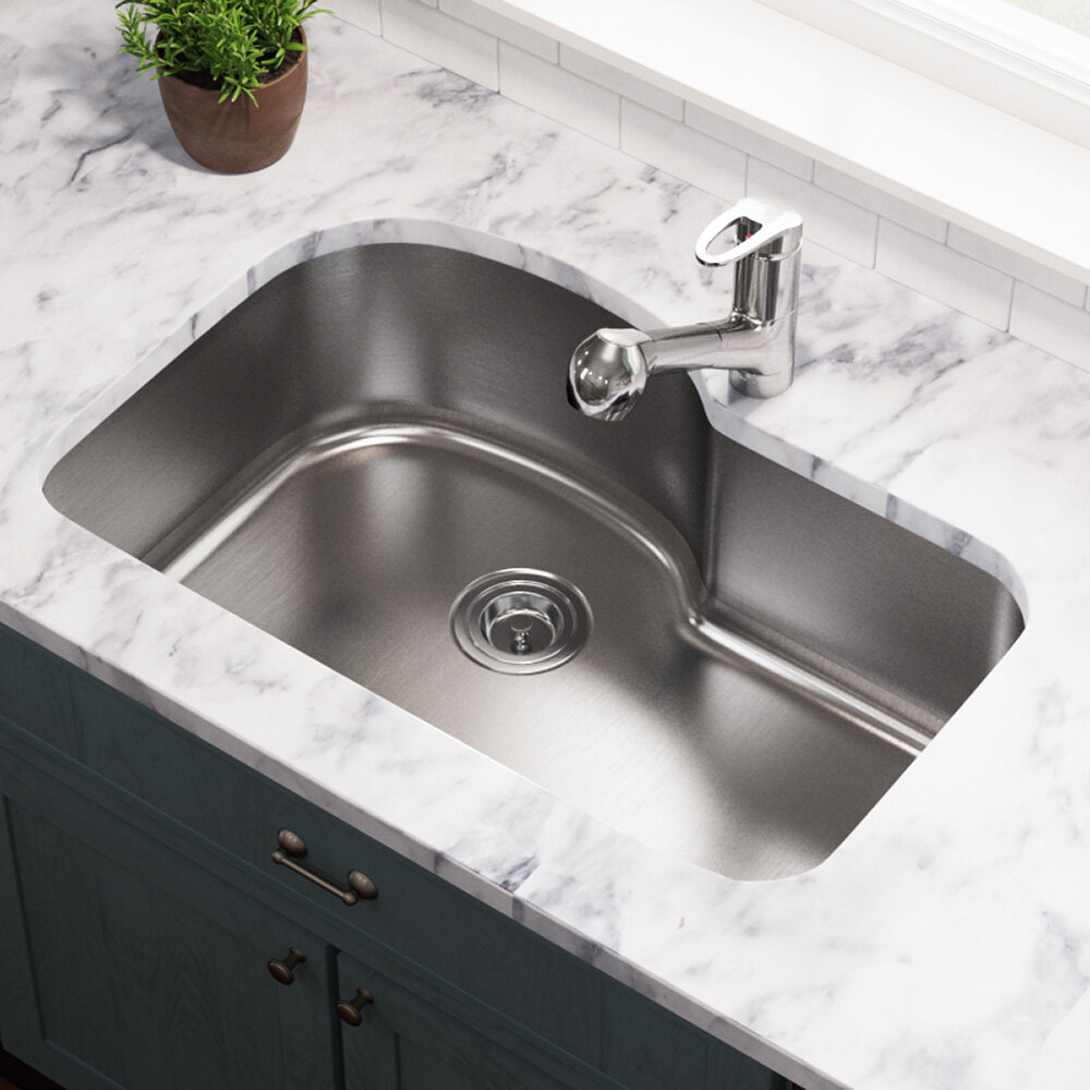 Mrdirect Stainless Steel 31 X 21 Undermount Kitchen Sink Reviews Wayfair